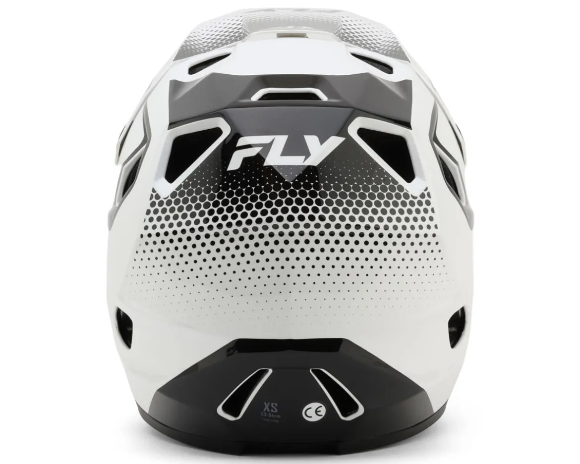 Fly Racing Rayce Sonar Bicycle Helmet (White/Black) (L)