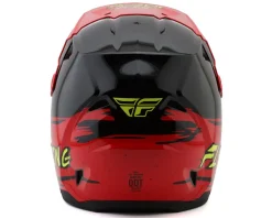 Fly Racing Youth Kinetic Surge Helmet (Black/Red/Yellow) (Youth S)