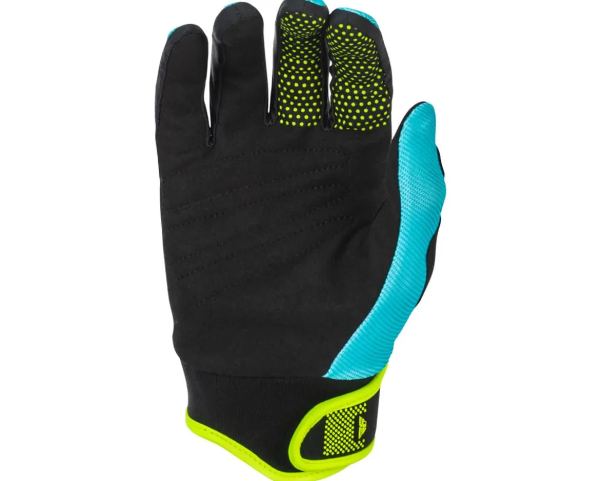 Fly Racing F-16 Gloves (Aqua/Black/White) (L)