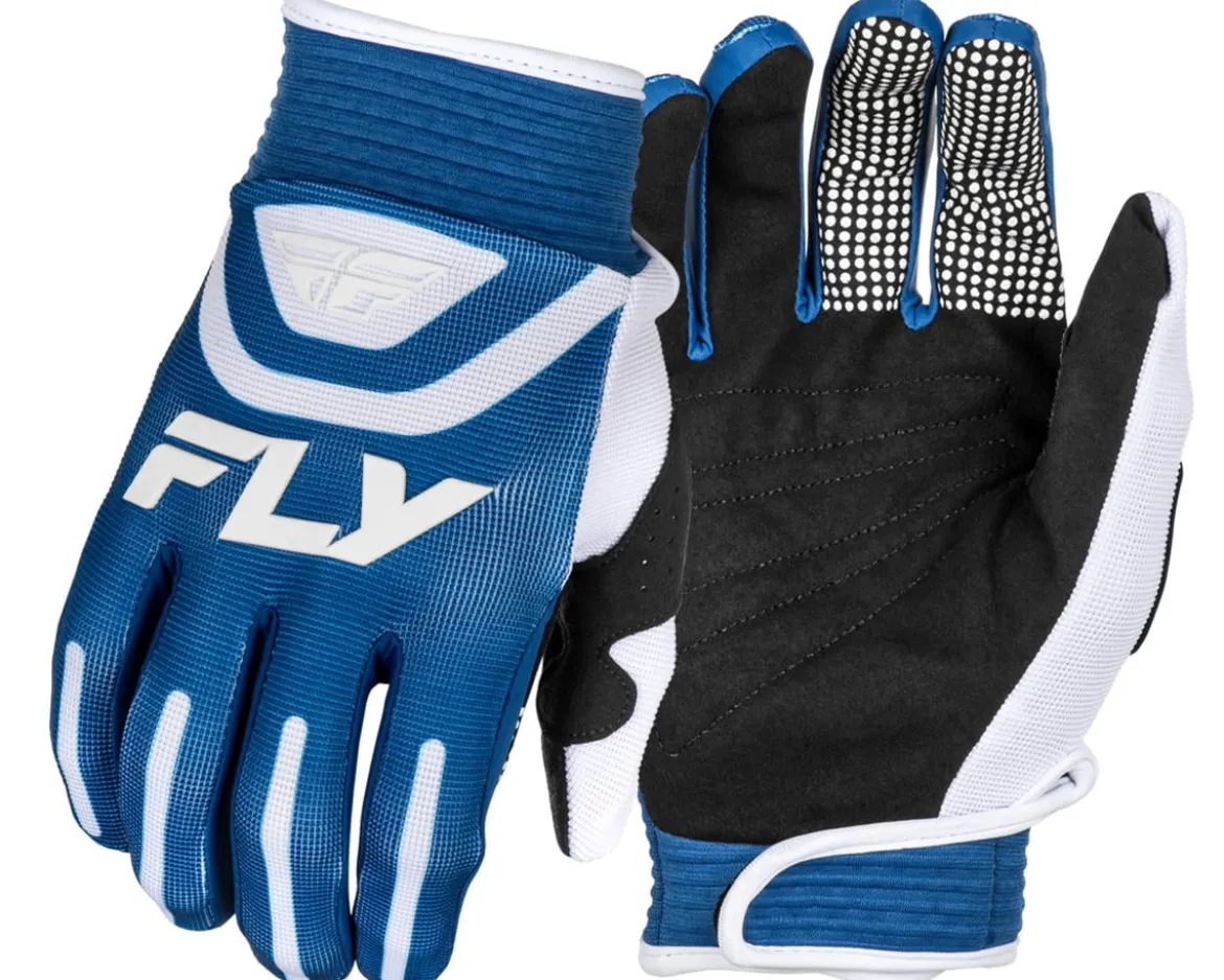 Fly Racing F-16 Gloves (Dark Blue/White) (S)
