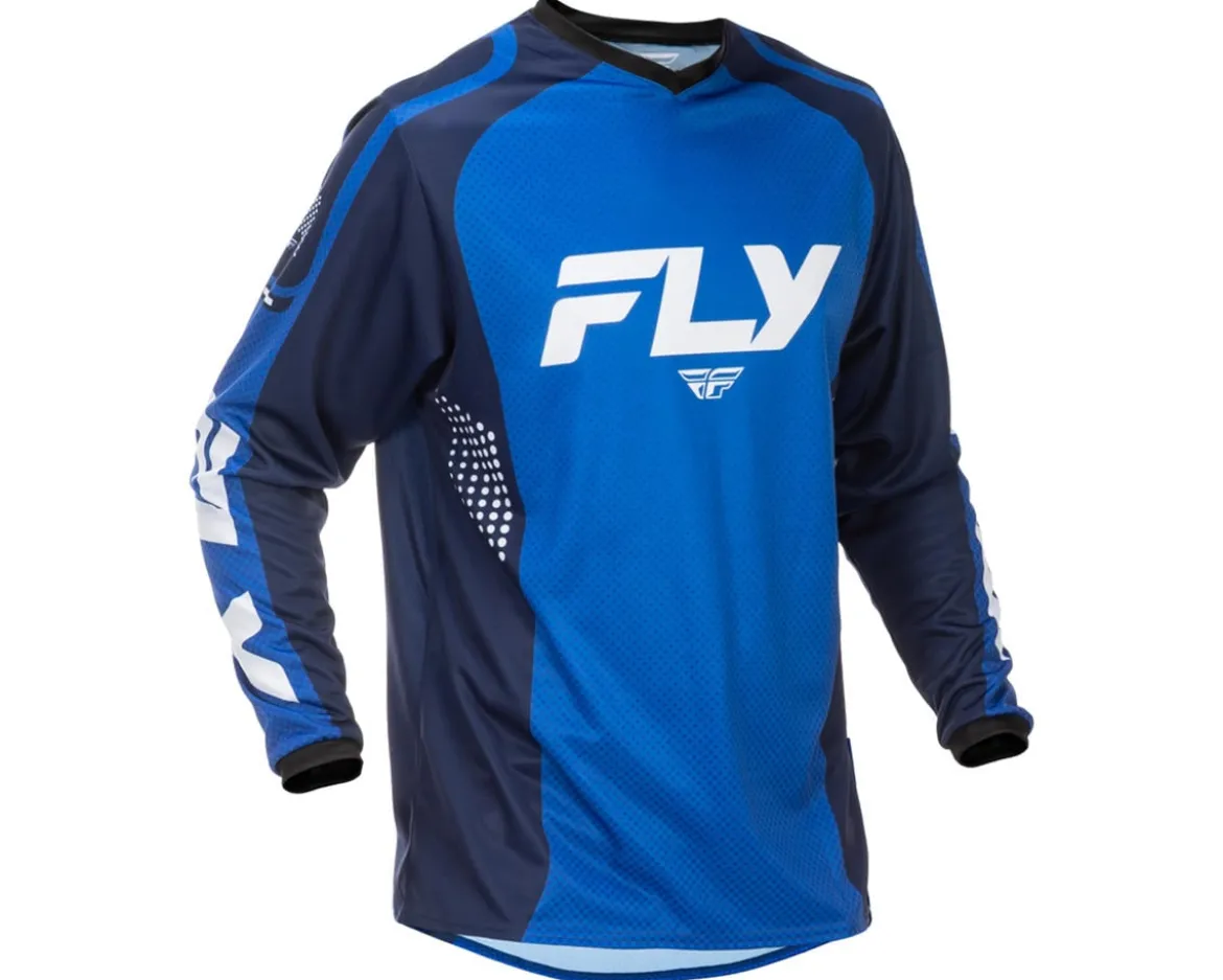Fly Racing F-16 Jersey (Blue/Dark Blue/White) (2XL)