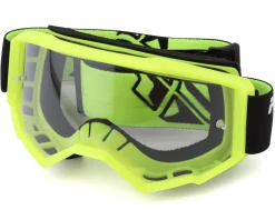 Fly Racing Focus Goggle (Black/Hi-Vis) (Clear Lens)