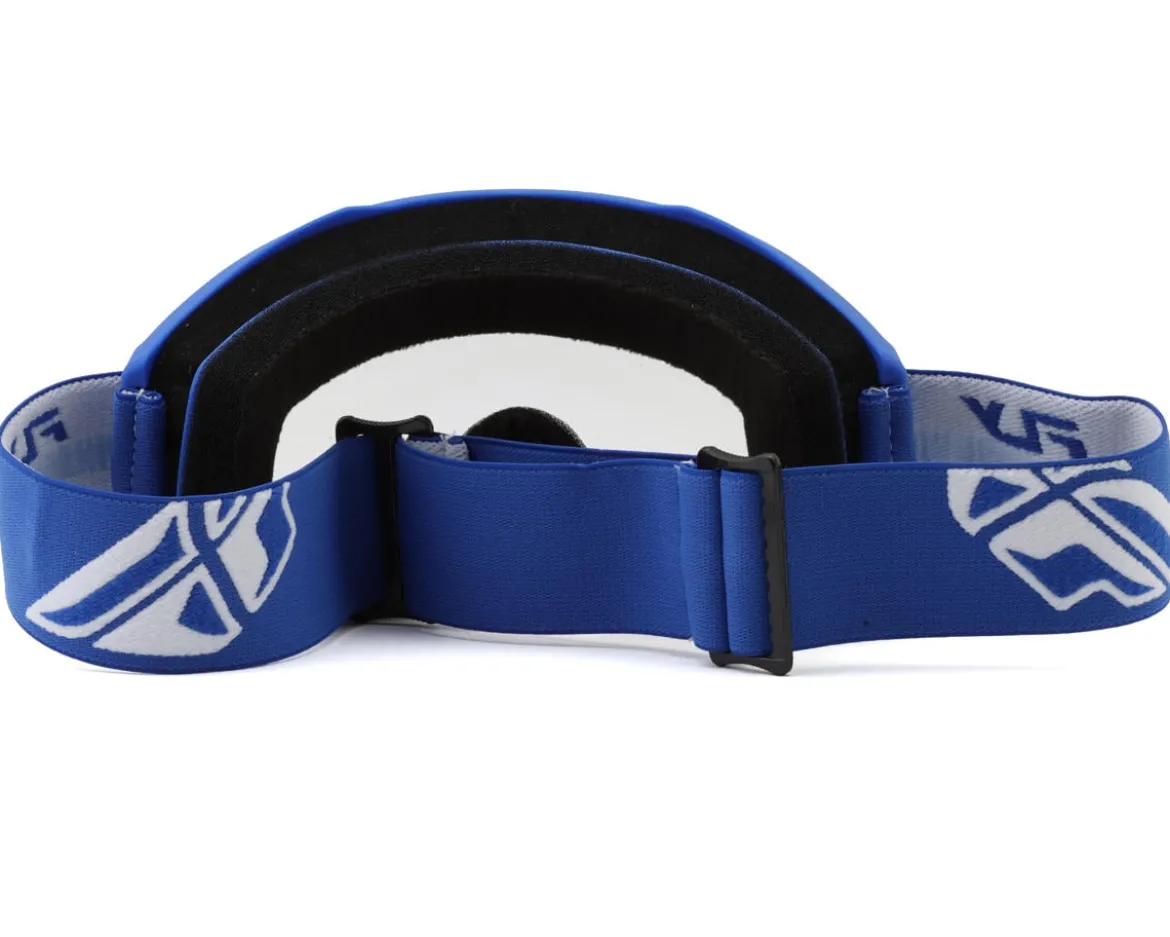 Fly Racing Focus Goggle (Blue/Black) (Clear Lens)