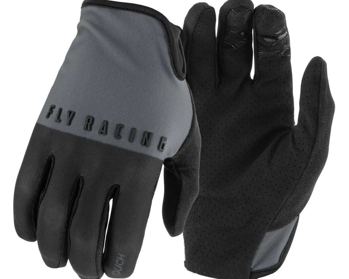 Fly Racing Media Gloves (Black/Grey) (2XL)