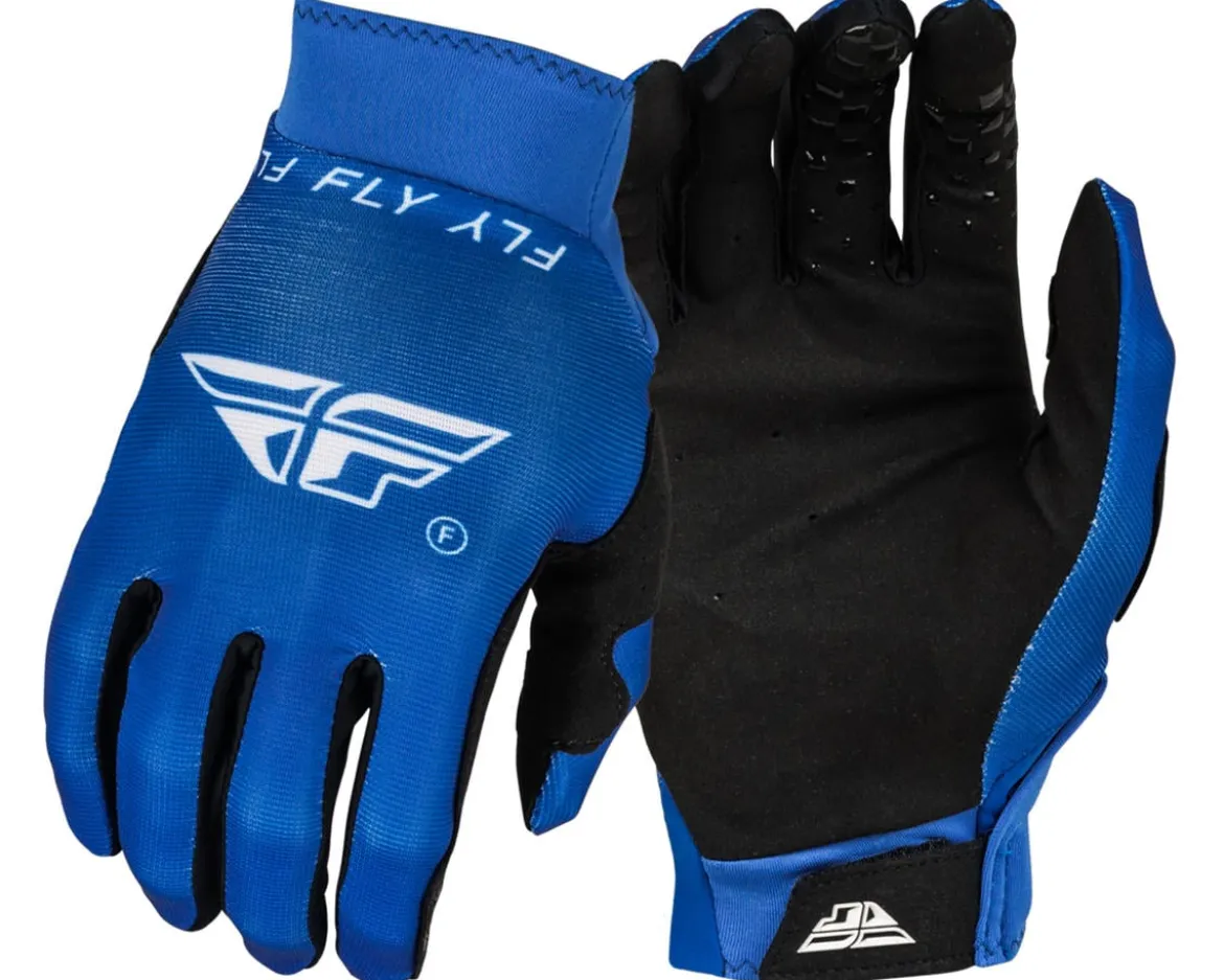 Fly Racing Pro Lite Gloves (Blue/White) (2XL)