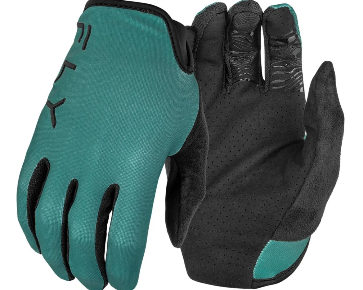 Fly Racing Radium Long Finger Gloves (Evergreen) (3XL)