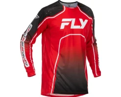 Fly Racing Rayce Bicycle Jersey (Red/Black/White) (2XL)
