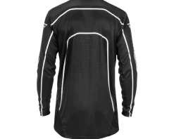 Fly Racing Rayce Bicycle Jersey (Black/White) (2XL)
