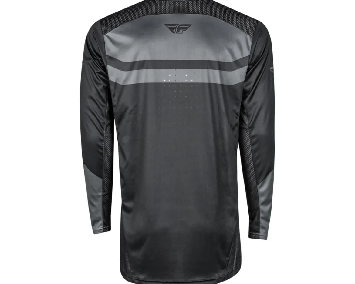 Fly Racing Rayce Long Sleeve Jersey (Black/Charcoal) (S)