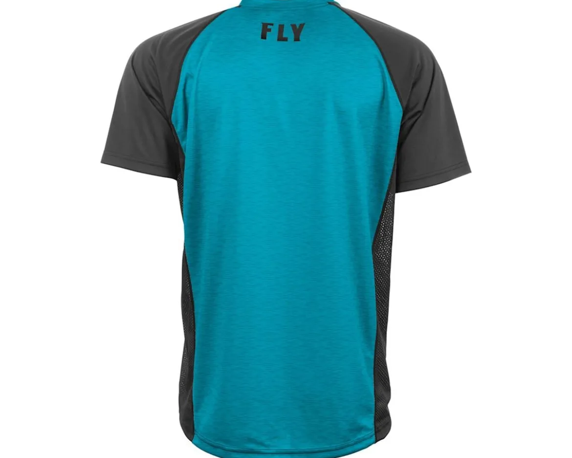 Fly Racing Super D Jersey (Blue Heather/Black) (S)