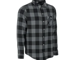 Fly Racing Tek Flannel (Black/Grey) (S)