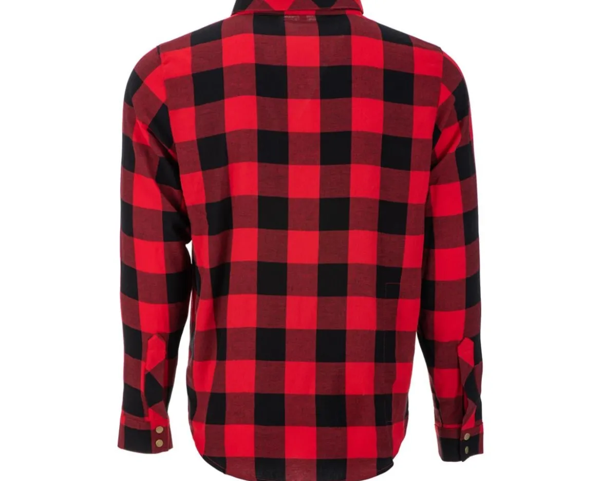 Fly Racing Tek Flannel (Red/Black) (S)