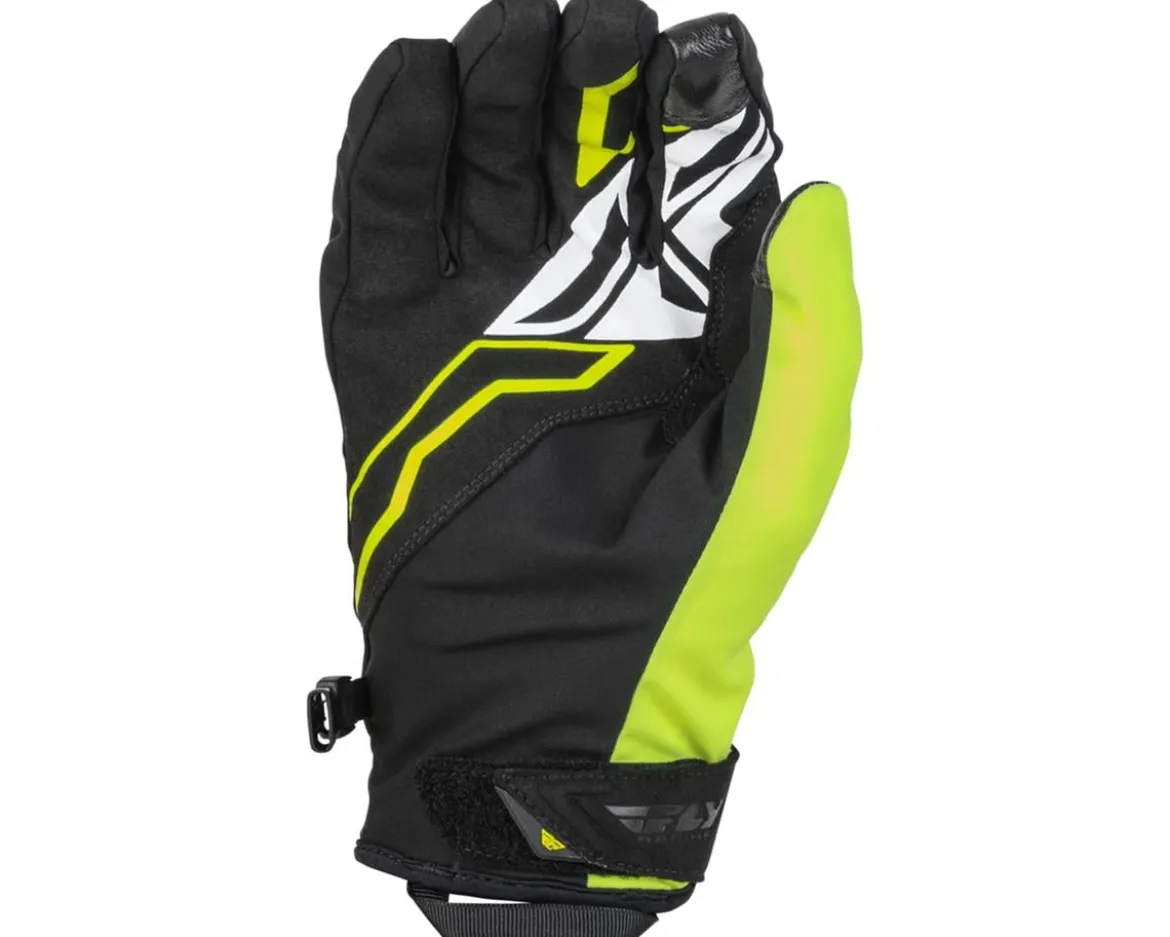 Fly Racing Title Winter Gloves (Black/Hi-Vis) (S)