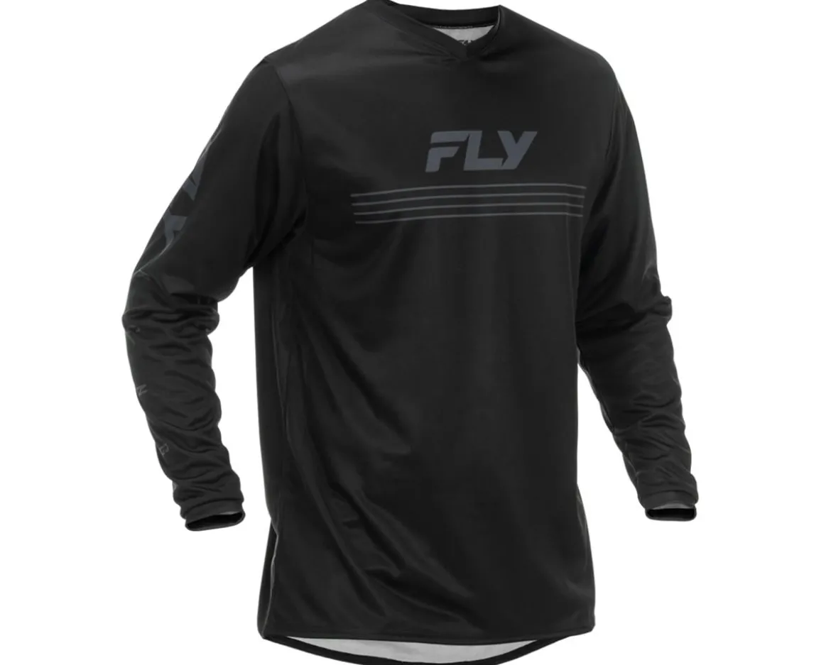 Fly Racing Universal Jersey (Black/White) (2XL)