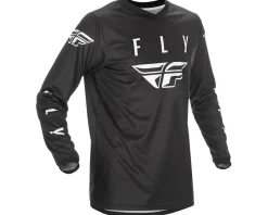 Fly Racing Universal Jersey (Black/White) (S)