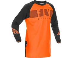 Fly Racing Windproof Jersey (Orange/Black) (M)