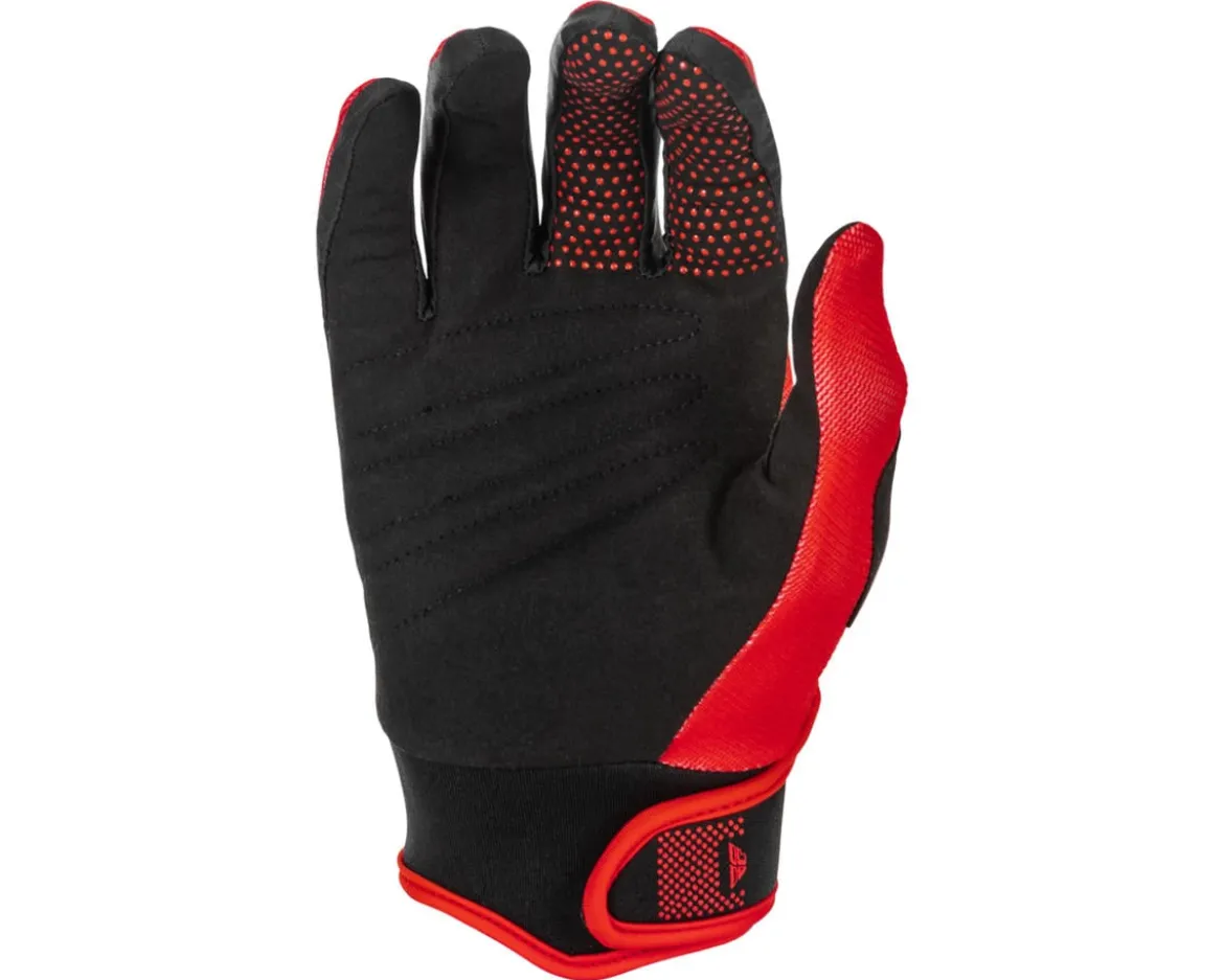 Fly Racing Youth F-16 Gloves (Red/Black/White) (Youth L)
