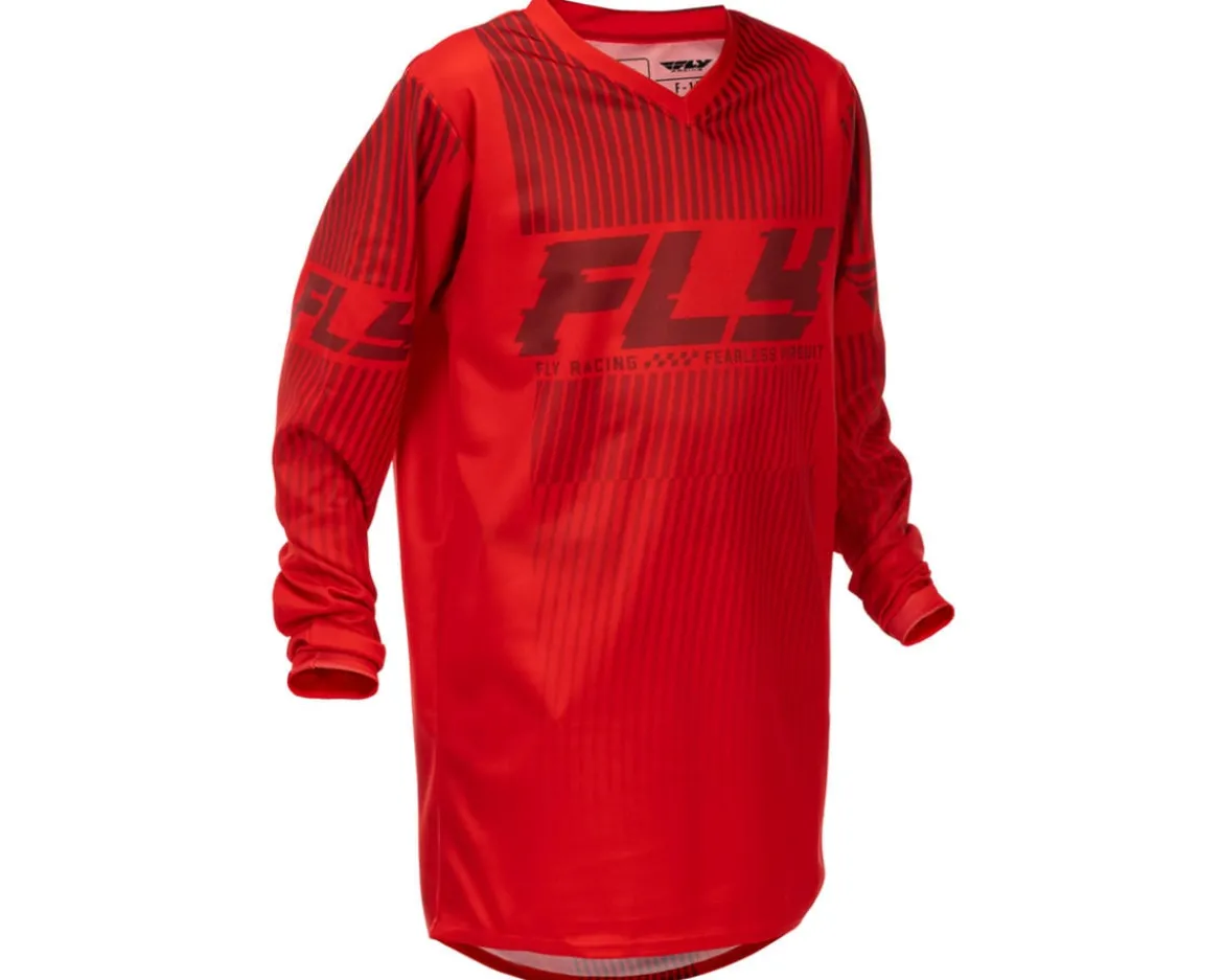 Fly Racing Youth F-16 Jersey (Red) (Youth L)