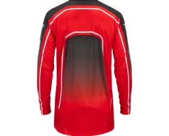 Fly Racing Youth Rayce Bicycle Jersey (Red/Black/White) (Youth L)