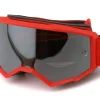 Fly Racing Youth Zone Goggle (Red/Charcoal/Smoke Lens)