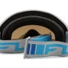 Fly Racing Zone Goggle (Silver/Blue/Blue Mirror Lens)