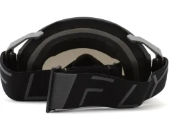Fly Racing Zone Pro Goggle (Black Mirror/Smoke Lens)