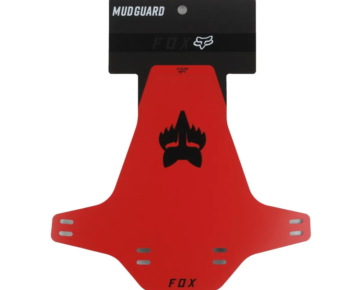 Fox Racing Mud Guard (Red/Black)