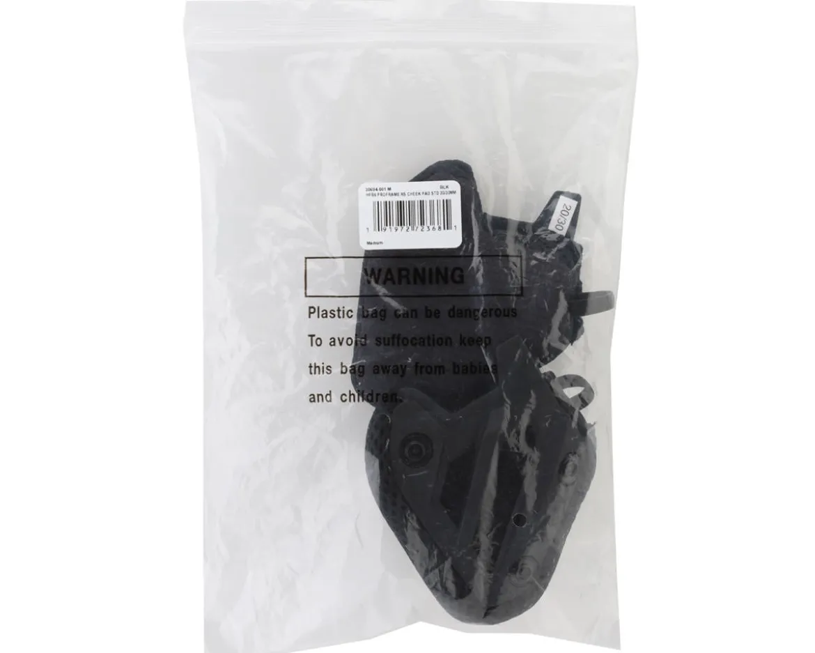 Fox Racing Proframe RS Standard Cheek Pad (Black) (20/30mm) (M)