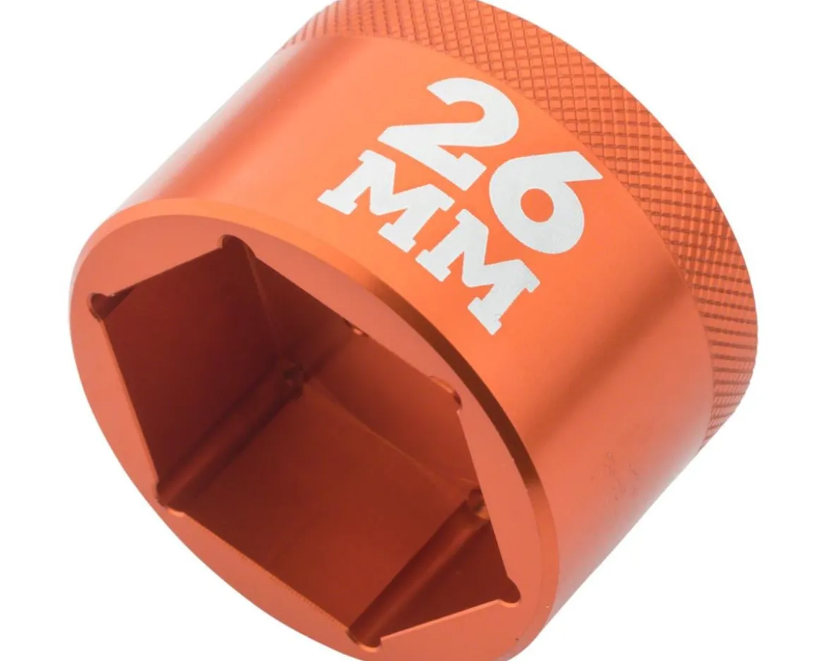 Fox Suspension Chamferless Topcap Socket (For 32 Forks) (26mm) (3/8 Drive)