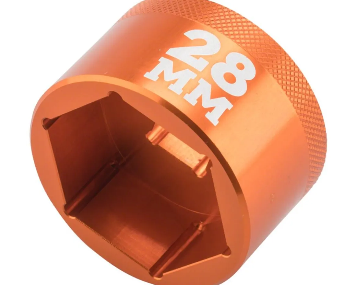 Fox Suspension Chamferless Topcap Socket (For 34 Forks) (28mm) (3/8 Drive)