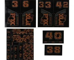 Fox Suspension Custom Decal Kit (Root Beer) (All Models Except Step Casts)