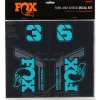 Fox Suspension Custom Decal Kit (Turquoise) (All Models Except Step Casts)