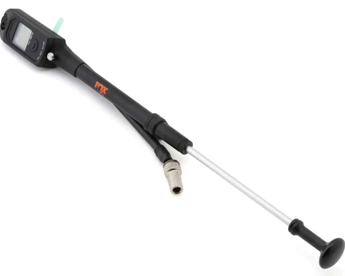 Fox Suspension Digital Shock Pump (Black) (350 PSI) (w/ Swivel Head)