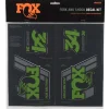 Fox Suspension Heritage Decal Kit for Forks & Shocks (Green) (All Models Except Step Casts)