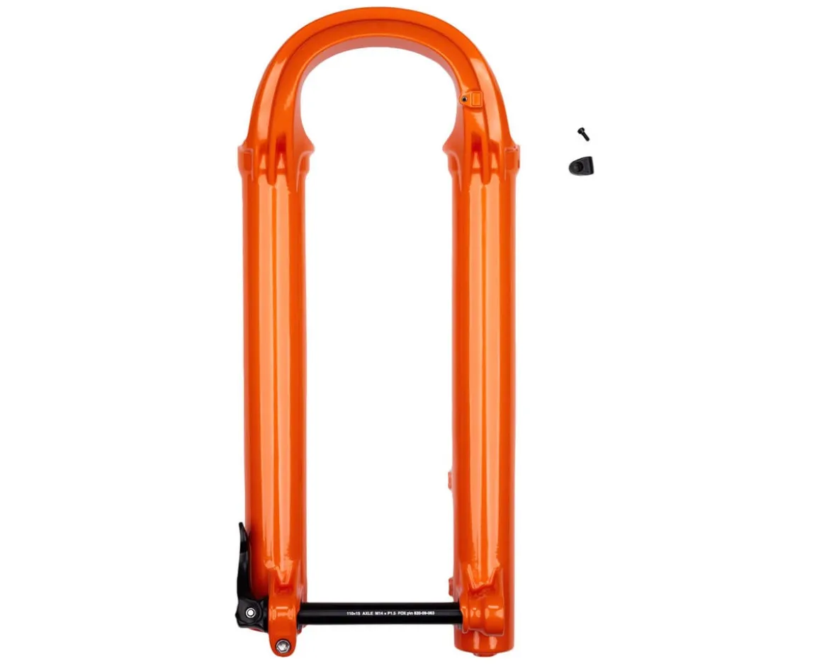 Fox Suspension Lower Leg Assembly (2021 38 27.5in 180 MAX, 15x110 QR, Fox Shiny Orange, F-S)