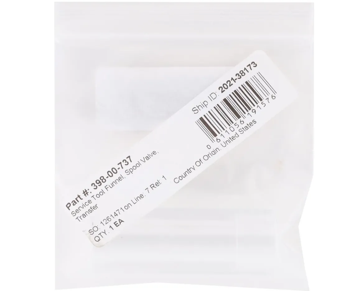 Fox Suspension Transfer Post Spool Valve Funnel Tool (Clear)
