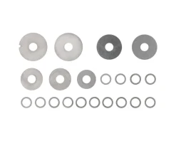 Fox Suspension Valve Stack Assembly (2022 FLOAT X & DHX) (Base Valve) (Lever Mode Firm) (Bleed 2) (LFB2)