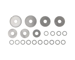 Fox Suspension Valve Stack Assembly (2022 FLOAT X, DHX) (Base Valve) (Lever Mode Medium) (Bleed 1) (LMB1)