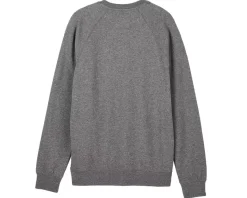 Fox Racing Absolute Fleece Crew Sweatshirt (Heather Graphite) (S)