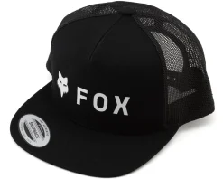 Fox Racing Absolute Mesh Snapback Hat (Black) (Universal Adult)