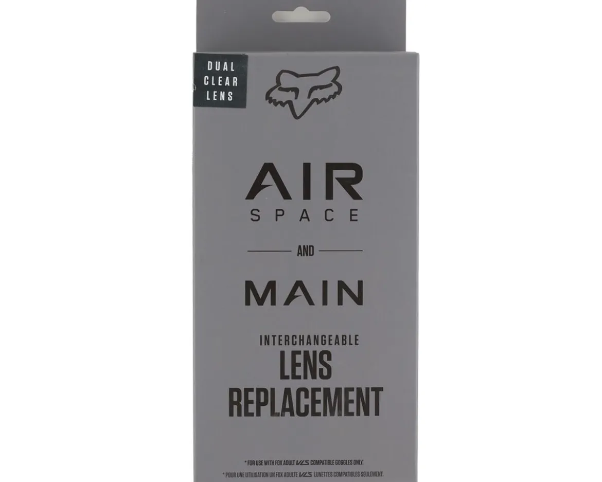 Fox Racing Airspace/Main MX20 Dual Lens Dark (Grey)