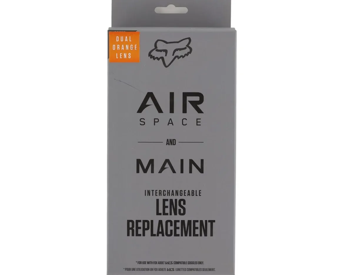 Fox Racing Airspace/Main MX20 Dual Lens (Orange)