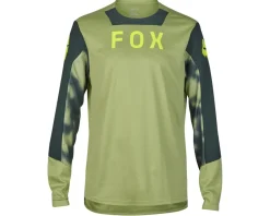 Fox Racing Defend Taunt Long Sleeve Jersey (Pale Green) (S)