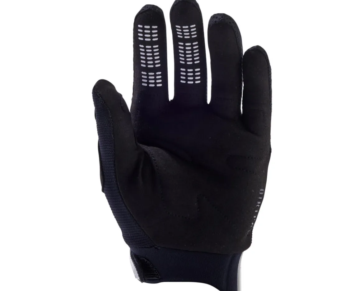 Fox Racing Dirtpaw Youth Long Finger Gloves (Black) (Youth M)