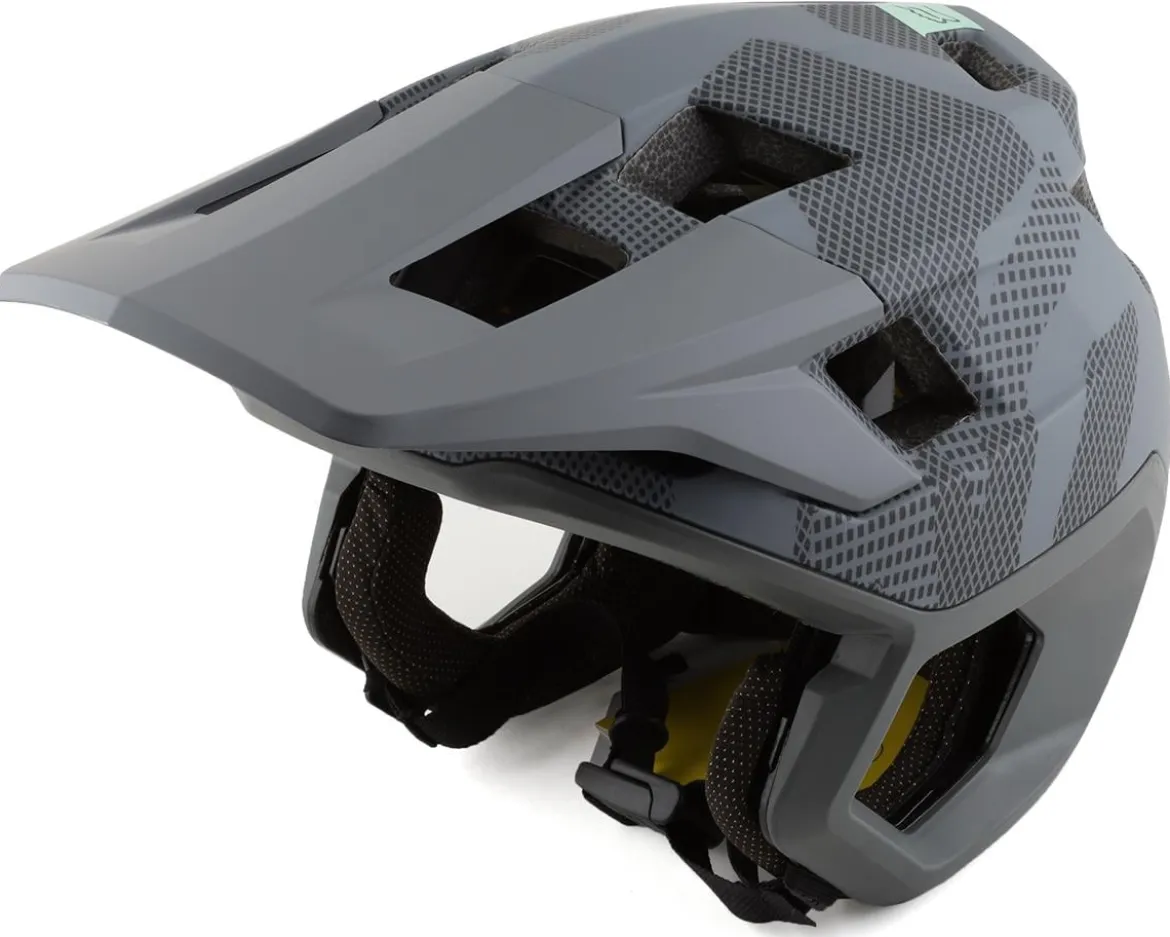 Fox Racing Dropframe Pro MIPS Helmet (Grey Camo) (S)