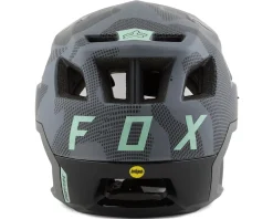 Fox Racing Dropframe Pro MIPS Helmet (Grey Camo) (S)