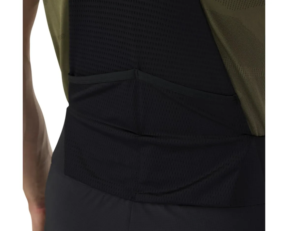 Fox Racing Flexair Ascent Cargo Bib Shorts (Black) (S)
