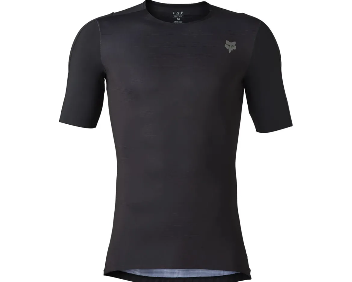 Fox Racing Flexair Ascent Short Sleeve Jersey (Black) (M)