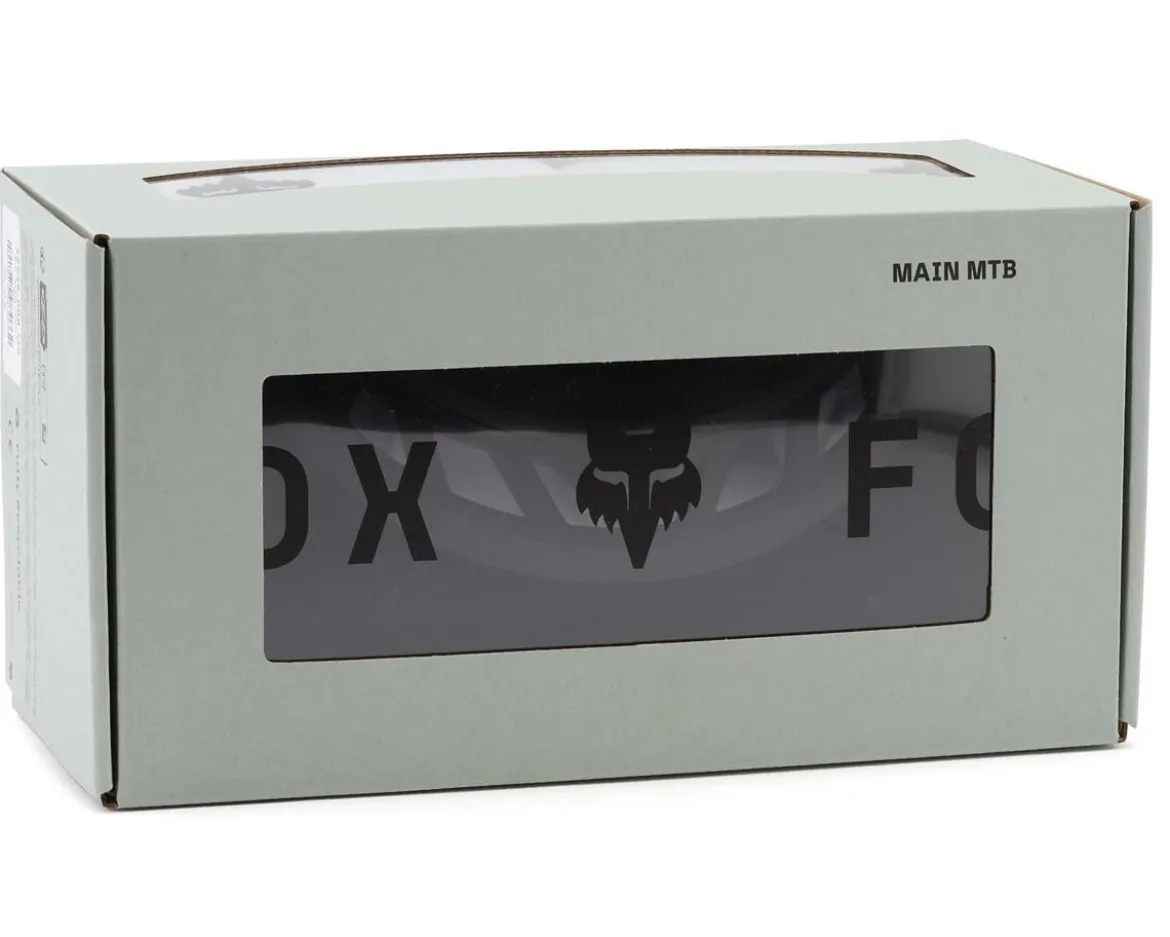 Fox Racing MTB Main Goggles (White) (Clear Lens) (Universal Adult)
