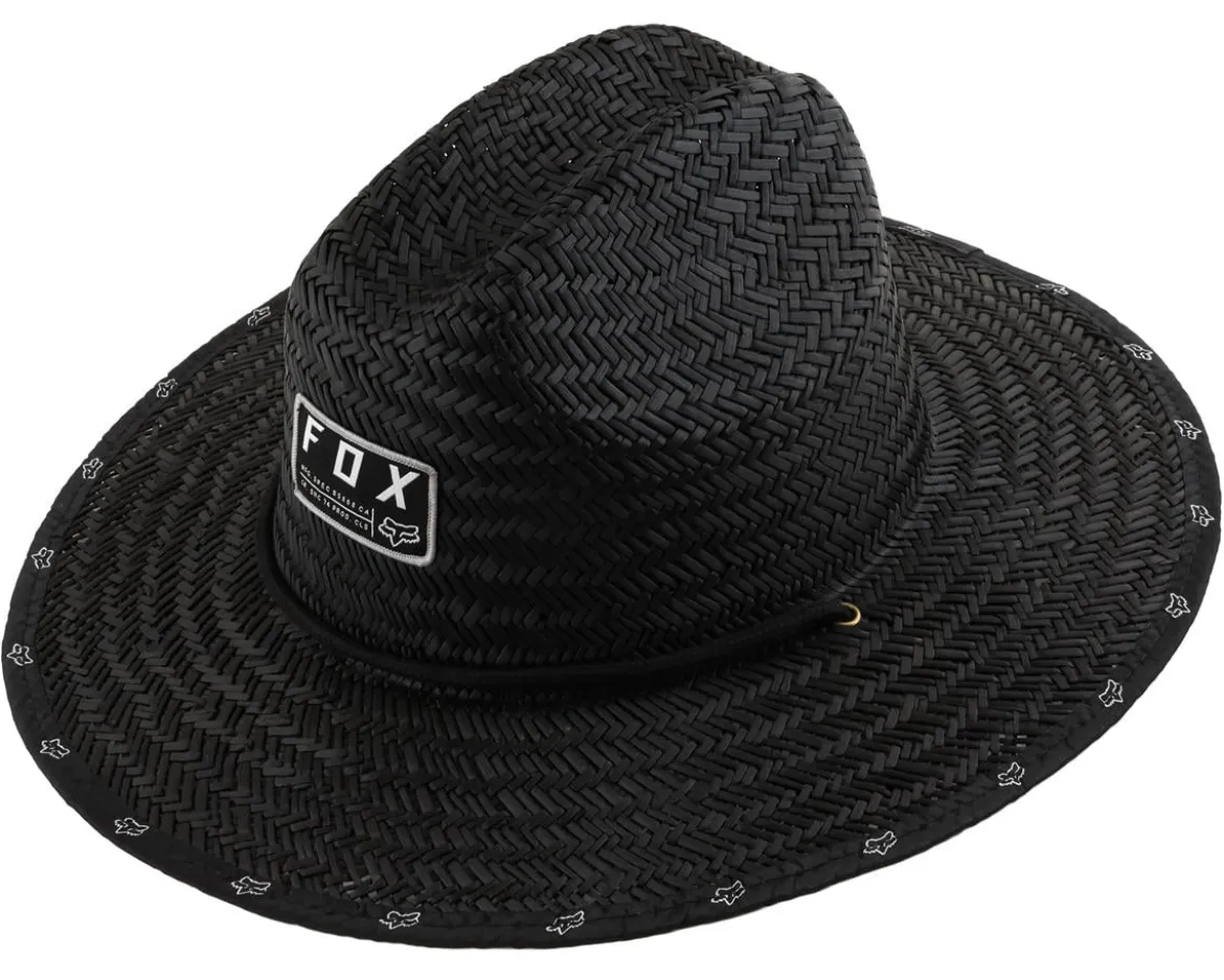 Fox Racing Non Stop Straw Hat (Black) (Universal Adult)
